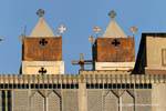 Small pinnacles of iron, Aswan church, Egypt.