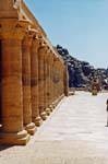 Nectanebo and colonnade, Philae Temple, Egypt.