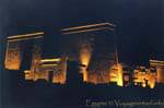 The Temple of Philae, night view, Egypt.