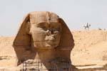 The Sphynx, for three quarters, Giza, Egypt.
