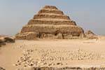 Pyramid degree of Djoser (Imhotep), Saqqara, Egypt.
