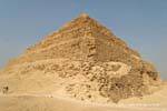 Sand on the pyramid at Saqqara, Egypt.