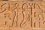 The attached prisoner relief from the temple of Kom Ombo, Egypt.