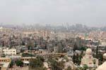 Panoramic view of Cairo, Egypt.