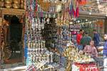 Hookah shop in the tourist bazaar in Cairo, Egypt.