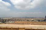 Cairo, on top of the citadel wall, Egypt.