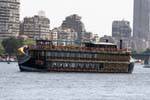 Boat on the Nile, Cairo, Egypt.