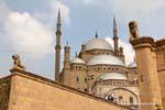 The domes of Mehemet Ali, Cairo, Egypt.