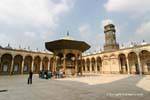 Courtyard and Sabil, Mohammed Ali Mosque, Cairo, Egypt.