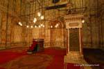 The Mihrab, Mohammed Ali Mosque, Cairo, Egypt.