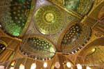 Inner magnificence Mehemet Ali mosque, Cairo, Egypt.