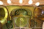Bright ceiling suspensions, Mosque of Mohammed Ali, Cairo, Egypt.