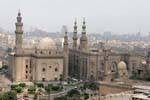 Sultan Hassan Mosque and Al-Rifa'i Mosque, Cairo, Egypt.