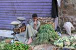 Relaxation of the greengrocer, Luxor market, Egypt.