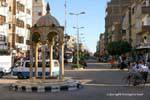 Place between the ledge and the avenue Al Mathan, Luxor, Egypt.