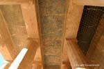 Starry ceiling of the chapel of Anubis, Temple of Hatshepsut, Egypt.