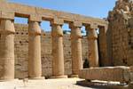 Part of the portico of Bubastites (XXII Dynasty), Karnak Temple, Egypt.