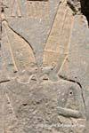 Love story engraved forever, Karnak Temple, Egypt.