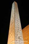 Insights sister of the obelisk of the Concorde, Luxor Temple, Egypt.