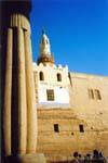 Mosque Abu el-Haggag built inside the Luxor Temple, Egypt.