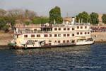 S. S. Karim, paddle boat on the Nile River, Egypt.