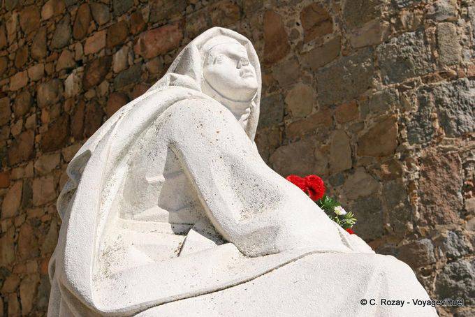 Another view of Saint Therese of Avila - Spain