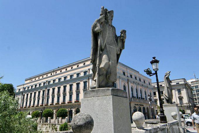 Burgos, Plaza Primo de Rivera - Spain