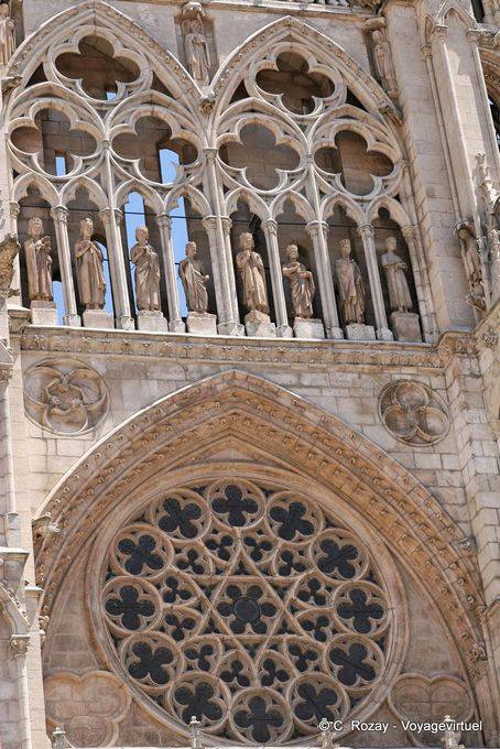 Rosette of the Cathedral, Burgos - Spain