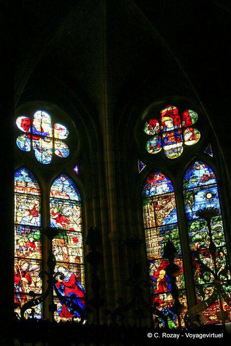 Windows of the Girola, León Cathedral - Spain