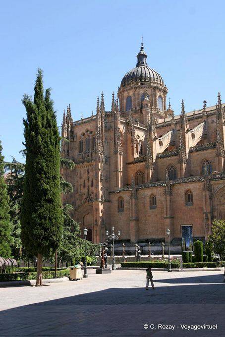 General view, Nueva Cathedral of the Assumption of the Virgin, Salamanca - Spain