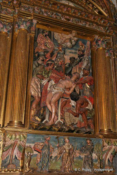 Relief of the martyr, Nueva Cathedral of the Assumption of the Virgin, Salamanca - Spain