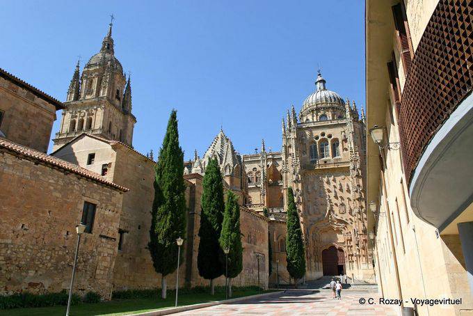 Patio Chico, Salamanca Cathedral Vieja - Spain