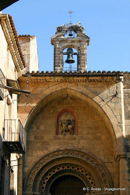 Church of San Martin square Corillo to Salamanca - Spain