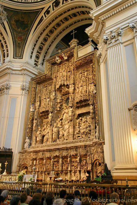 The Retablo Mayor, Nuestra Senora del Pilar, Zaragoza - Spain