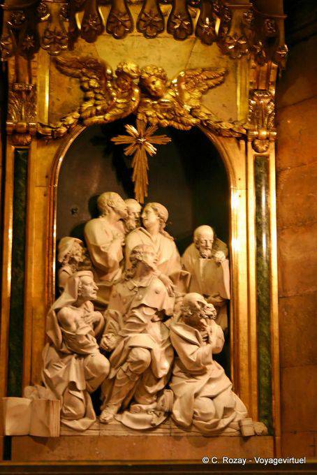 Santiago and his converts, Chapel of the Virgin of Pilar, Zaragoza - Spain