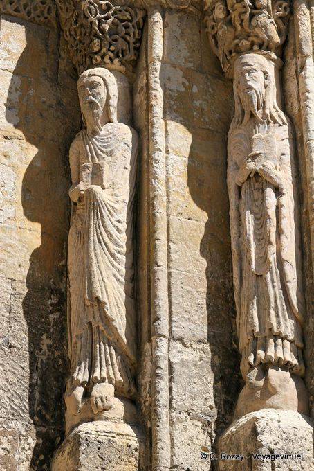 Statues of characters from the Old Testament, Parroquia de San Martin, Segovia - Spain