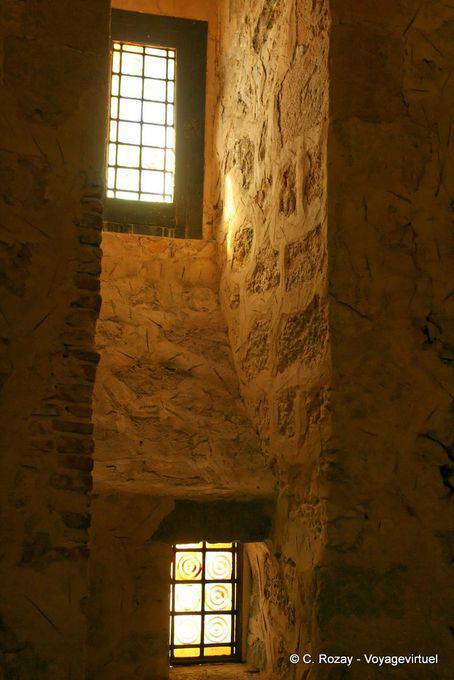 Windows and wall thickness, Segovia Alcazar - Spain