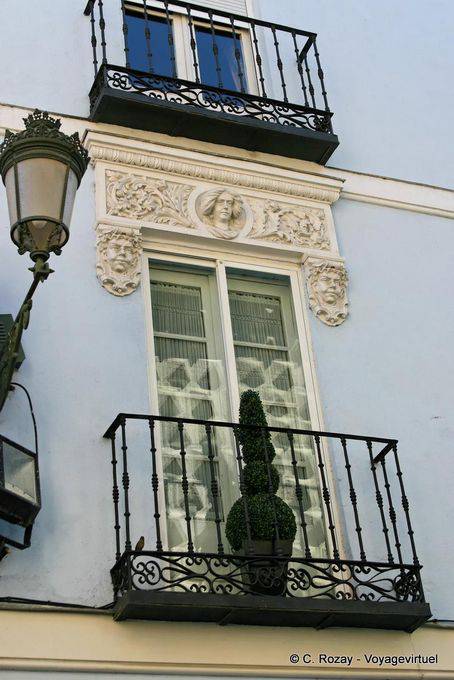 Window Frame, opposite the Cervantes Theatre, Segovia - Spain