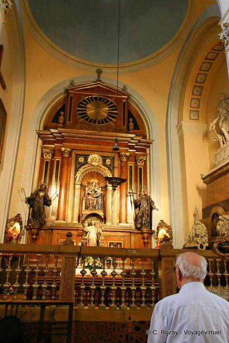 Altar dedicated to the Virgin Mary, Basilica of Nuestra Señora del Pilar de Zaragoza - Spain