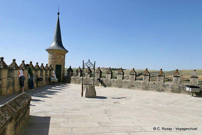 Platform above the armory, Segovia Alcazar - Spain