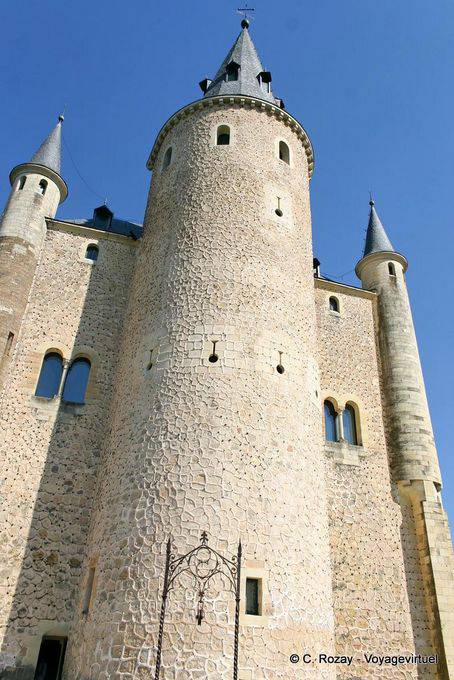 North Tower of the Alcazar of Segovia - Spain