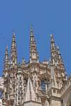 Manueline architectural decoration, Santa Maria Burgos Cathedral, Spain.