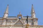 Outside, above the Capilla de Santa Catalina, Burgos Cathedral, Spain.