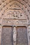 Sainte Marie Blanche, Portada de la Virgen Blanca, Santa Maria de Leon, Spain.