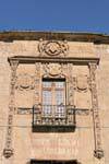 Facade of Casa Don Diego Maldonado, Salamanca, Spain.