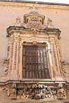 Very ornate window, Calle Bordadores, Salamanca, Spain.
