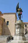 Statue of Juan Bravo, Segovia, Spain.