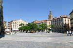 Plaza Mayor, Segovia, Spain.