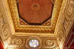 Ceiling of the Throne Room, Alcazar, Segovia, Spain.