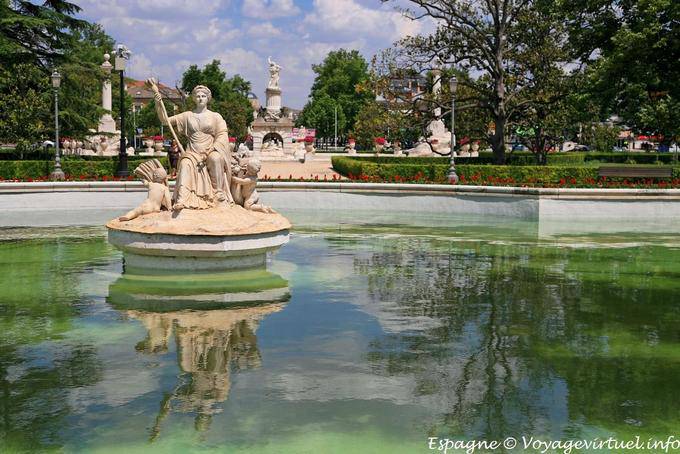 Statue of Ceres Fuente, Jardin del Parterre, Aranjuez - Spain